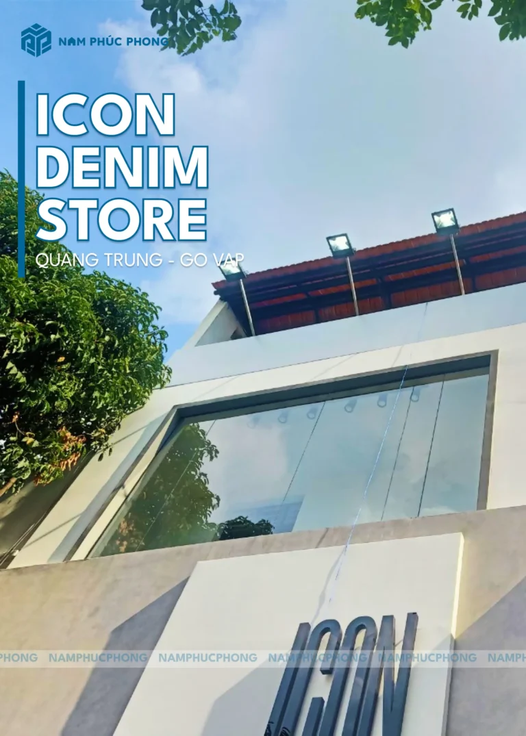 CẢI TẠO DIỆN MẠO MỚI SHOP ICON DENIM GÒ VẤP