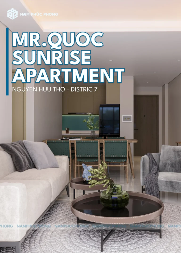 THIẾT KẾ NỘI THẤT CĂN HỘ SUNRISE CITY ANH QUỐC QUẬN