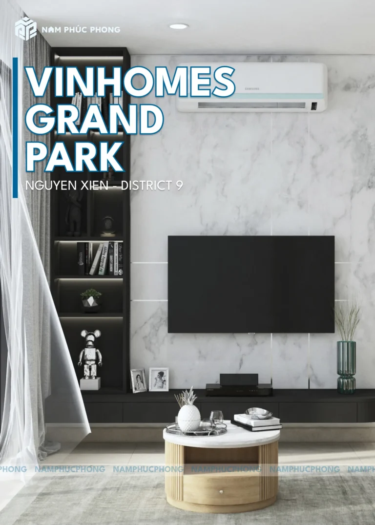 THI CÔNG NỘI THẤT SHOWROOM CĂN HỘ AN HUY DECOR