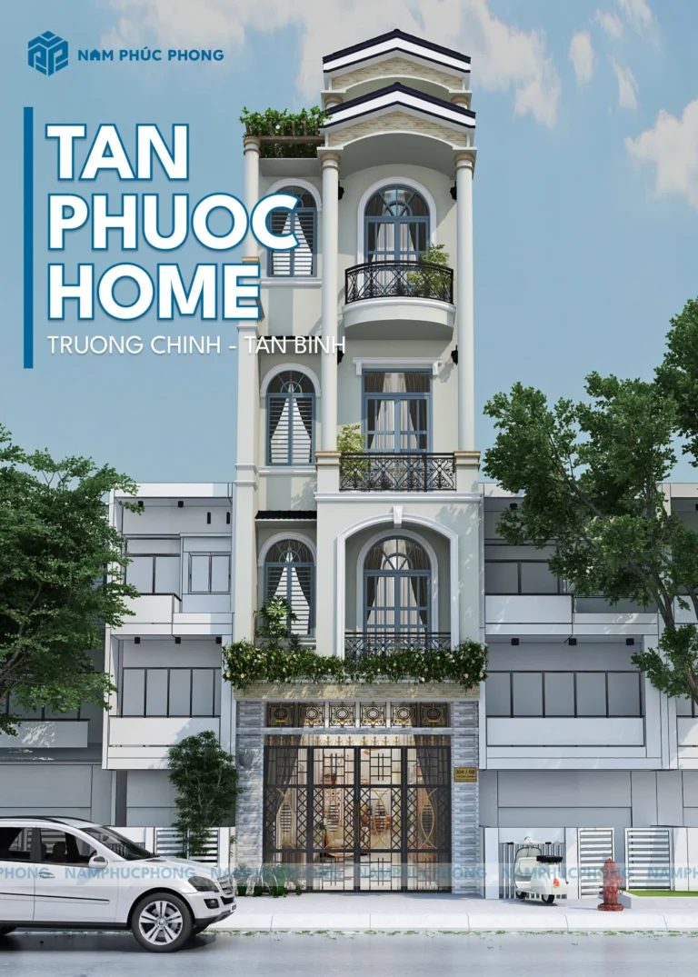 HOÀN THIỆN XÂY DỰNG TRỌN GÓI NHÀ PHỐ TẤN PHƯỚC TÂN BÌNH