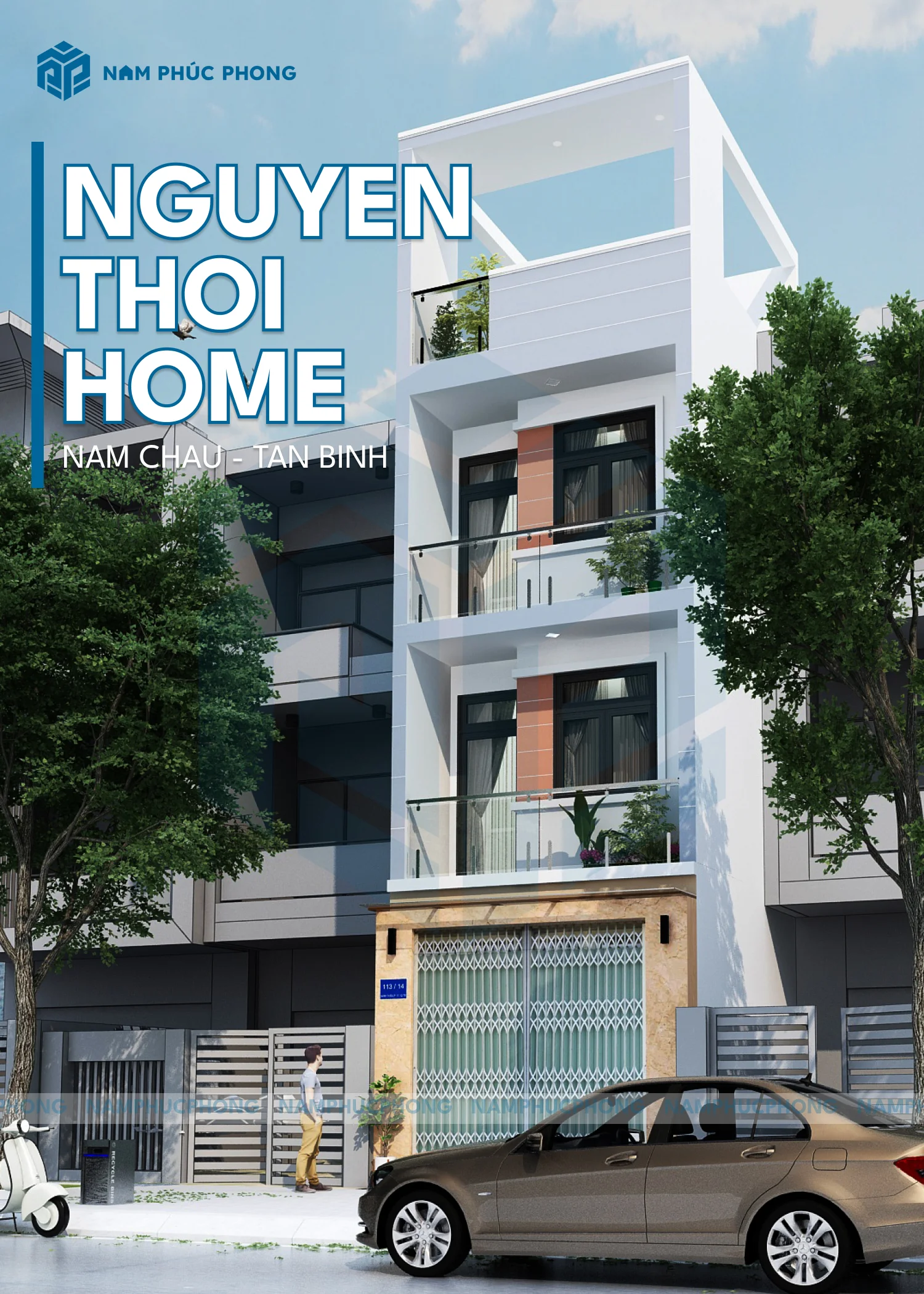 HOÀN THIỆN THI CÔNG TRỌN GÓI NHÀ PHỐ ANH THỜI TÂN BÌNH