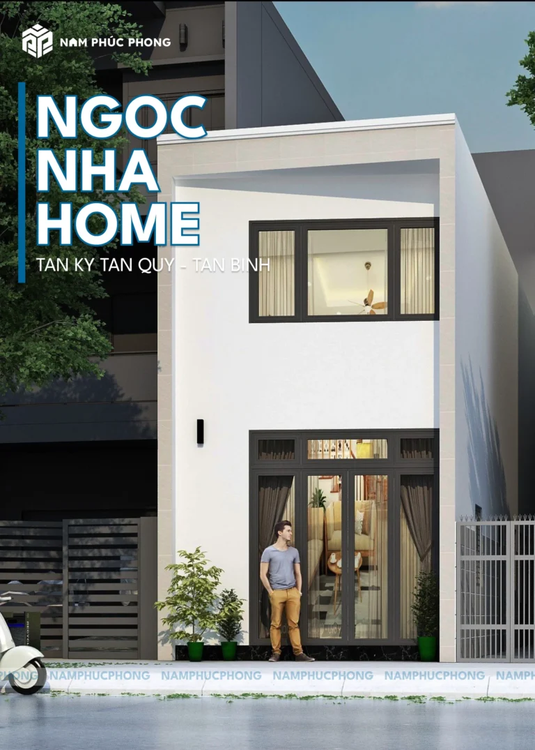 HOÀN THIỆN THI CÔNG TRỌN GÓI NHÀ PHỐ CHỊ NHÃ TÂN BÌNH