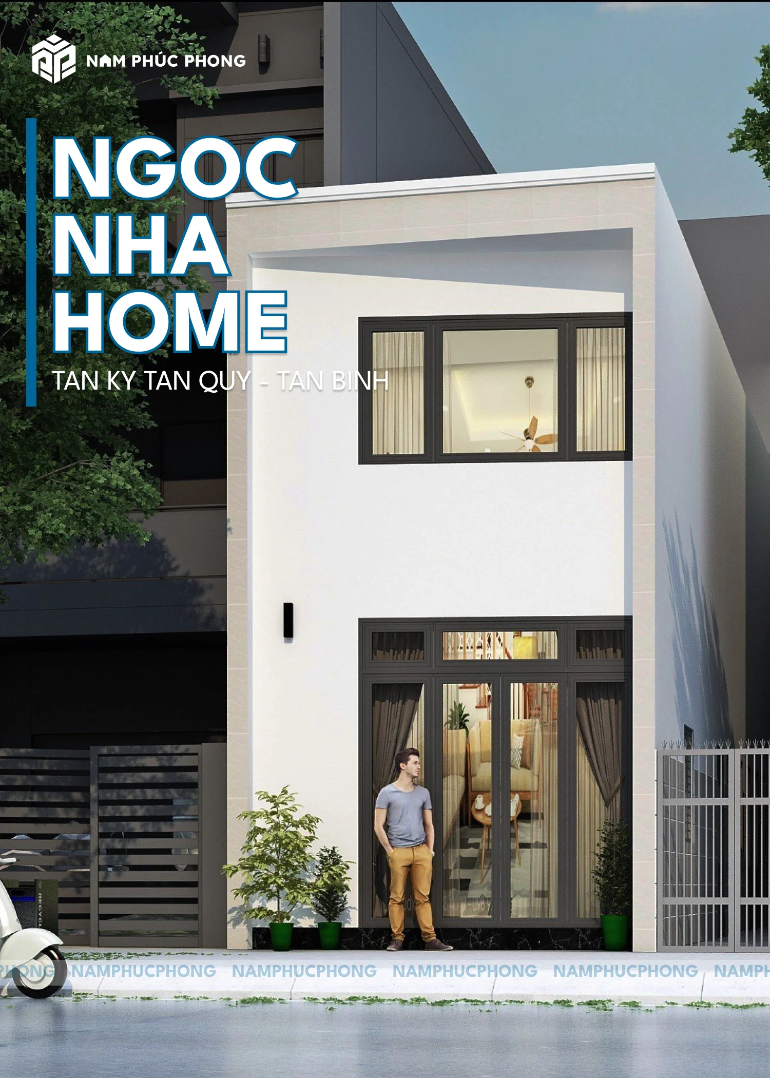 HOÀN THIỆN THI CÔNG TRỌN GÓI NHÀ PHỐ CHỊ NHÃ TÂN BÌNH