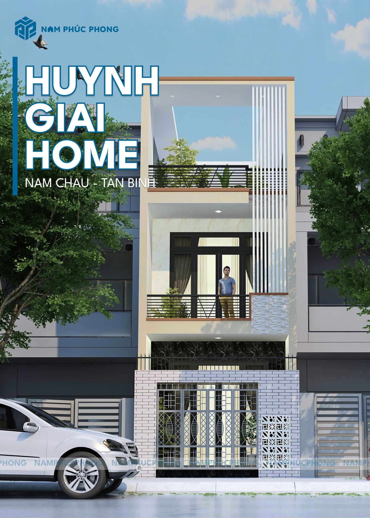 HOÀN THIỆN XÂY DỰNG TRỌN GÓI KIẾN TRÚC NHÀ PHỐ ANH GIAI TÂN BÌNH