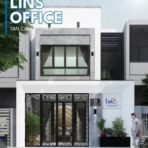 HÌNH ẢNH THIẾT KẾ VÀ THI CÔNG THỰC TẾ CẢI TẠO VĂN PHÒNG LINS
